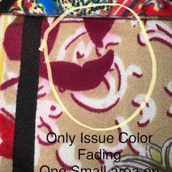 LIFESTYLE BRAND WOMEN'S JACKET SZ XL MULTI-COLORED JACKET W BEADING SEQUINS PGC. - Picture 5 of 5